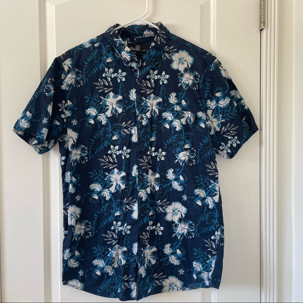 MOLOKAI SURF CO | Button Down Hawaiian Shirt